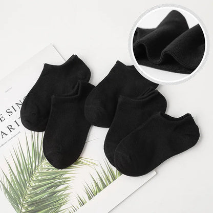 5 paires/lot enfants chaussettes garçon fille coton mode respirant maille chaussettes printemps été haute qualité 1-12 ans enfants cadeaux d'anniversaire