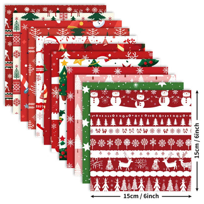 12Zhang/papier matériel de décoration de noël, flocon de neige arbre de noël bonhomme de neige motifDIYScrapbook papier d'emballage cadeau