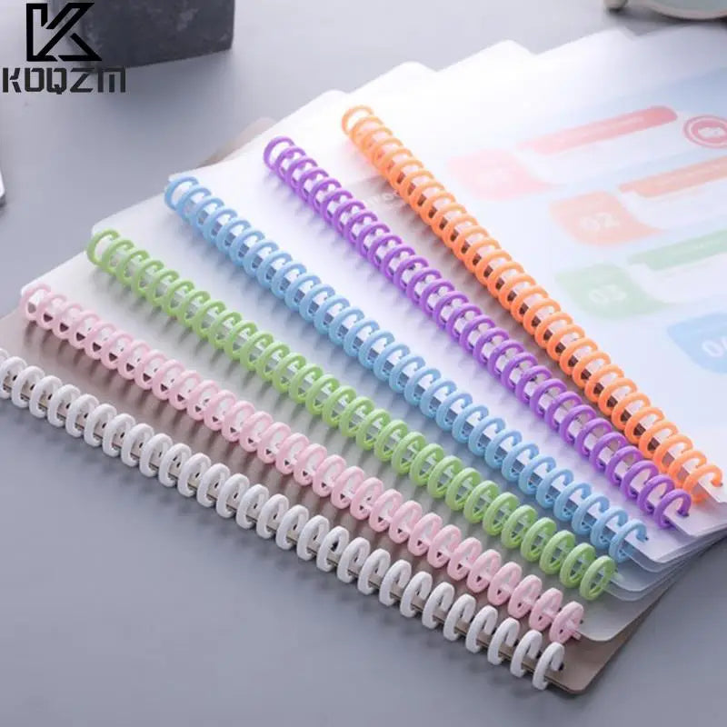 Clips de Reliure à Spirale pour Album de Scrapbooking, 10 Pièces, 30 Trous, Anneau de Vache, Feuille de Papier, Format A4