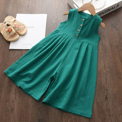 Ensemble de vêtements d'été pour filles, t-shirt à manches courtes + pantalon, 2 pièces
