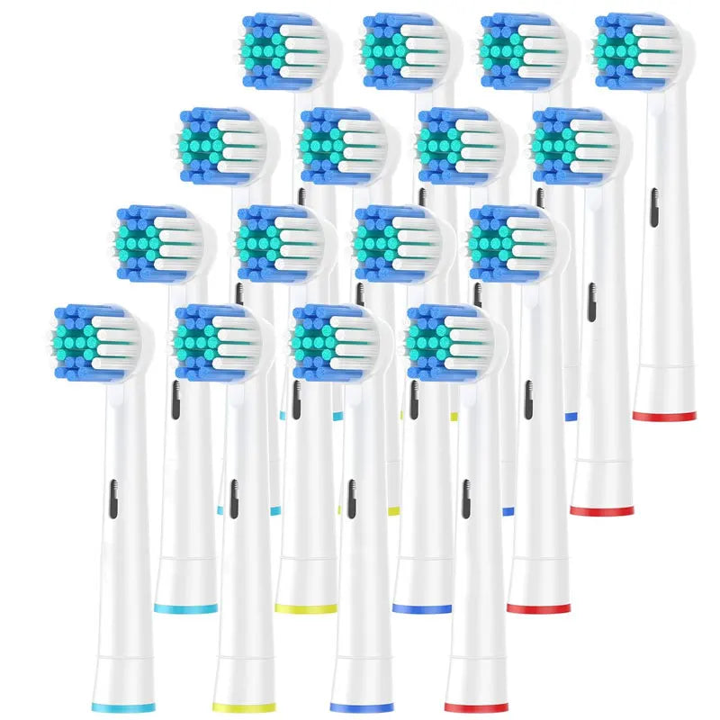 Tête de brosse à dents Compatible avec la brosse à dents électrique Oral b Braun, têtes de brosse de remplacement de précision pour Pro Smart Genius, Effici