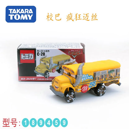 Tomy Tomica-Modèle de véhicule édition spéciale pour garçons, jouets moulés sous pression, voiture Tokyo, McQueen, Mater, Finn, McMissile, cadeau de collection, 1/64