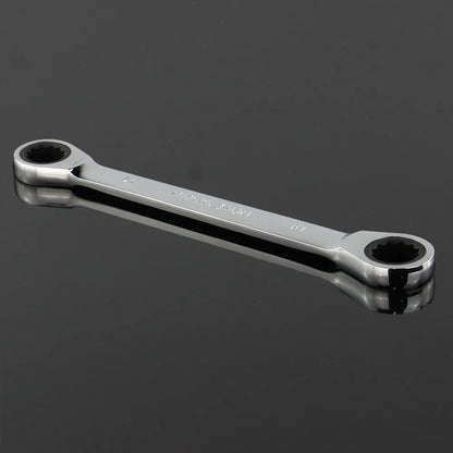 WEELEE – clé à Double cliquet, 1 pièce, outil manuel, 72 dents, acier au Chrome Vanadium, finition miroir