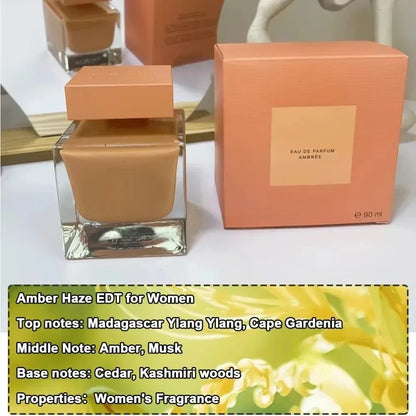 Parfum femme 90ml longue durée Woody Floral Eau De Parfum EDP pur extrait De musc femme Parfum essentiel quotidien cadeau