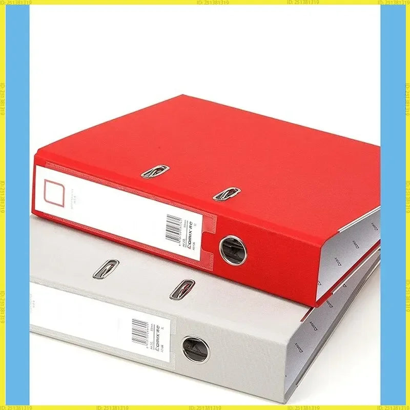 Grand classeur à anneaux multicolore A4, classeur à levier pour Documents,