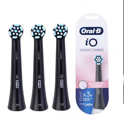 Tête de brosse de remplacement pour soins doux, série oral-b iO, pour brosses à dents électriques Oral série B io, poils souples, dents douces
