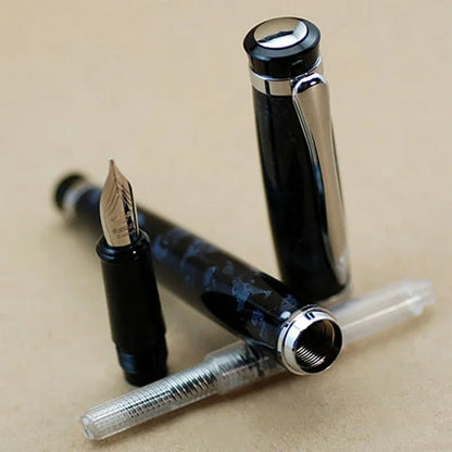 stylo-plume magique gris, en métal 0.5mm