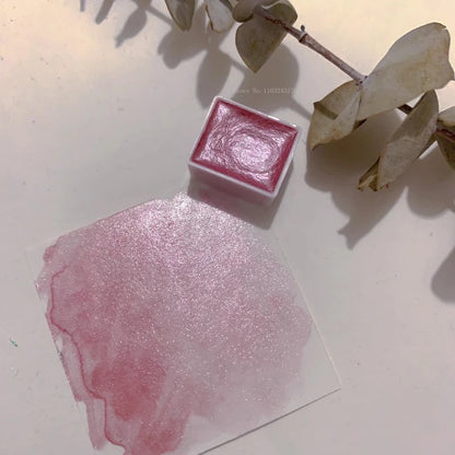 Ensemble de pigments d'interconnexion nacrés monochromes, fournitures d'art et de peinture, peinture à ongles, pigment décoratif solide, 2ml, 36 documents