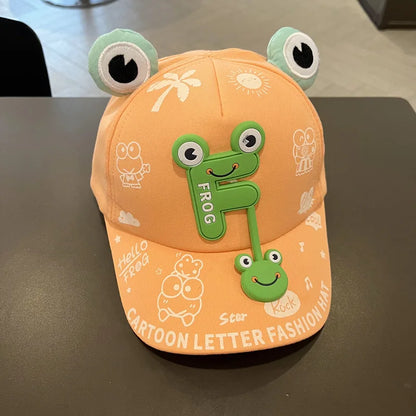 Casquette de Baseball pour bébé, Animal de dessin animé, couleur bonbon, lapin, ours, dinosaure, langue de canard, chapeau d'été réglable en coton pour enfants, chapeaux de soleil