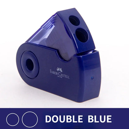 Taille-crayon double, trou unique, multifonctionnel, fournitures scolaires et de bureau, article créatif pour étudiant