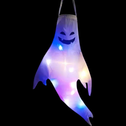Fantôme de lumière LED plonger oyant pour la fête d'Halloween, accessoires d'horreur, décoration intérieure et extérieure, grande lampe effrayant, maison