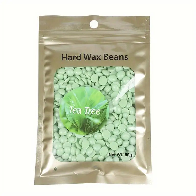 Perles dépilatoires pour épilation à chaud, 50g, avertir, chauffer, indolore, élimination des poils du corps