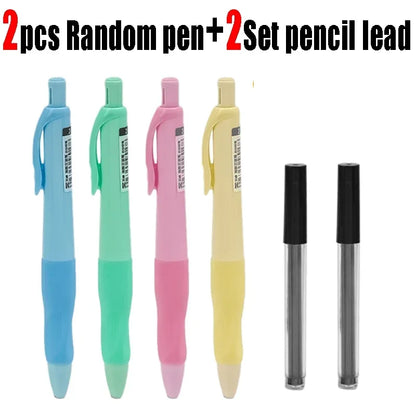 Crayon mécanique avec taille-crayon Anti-myopie, crayons à poignée souple, 2.0mm,