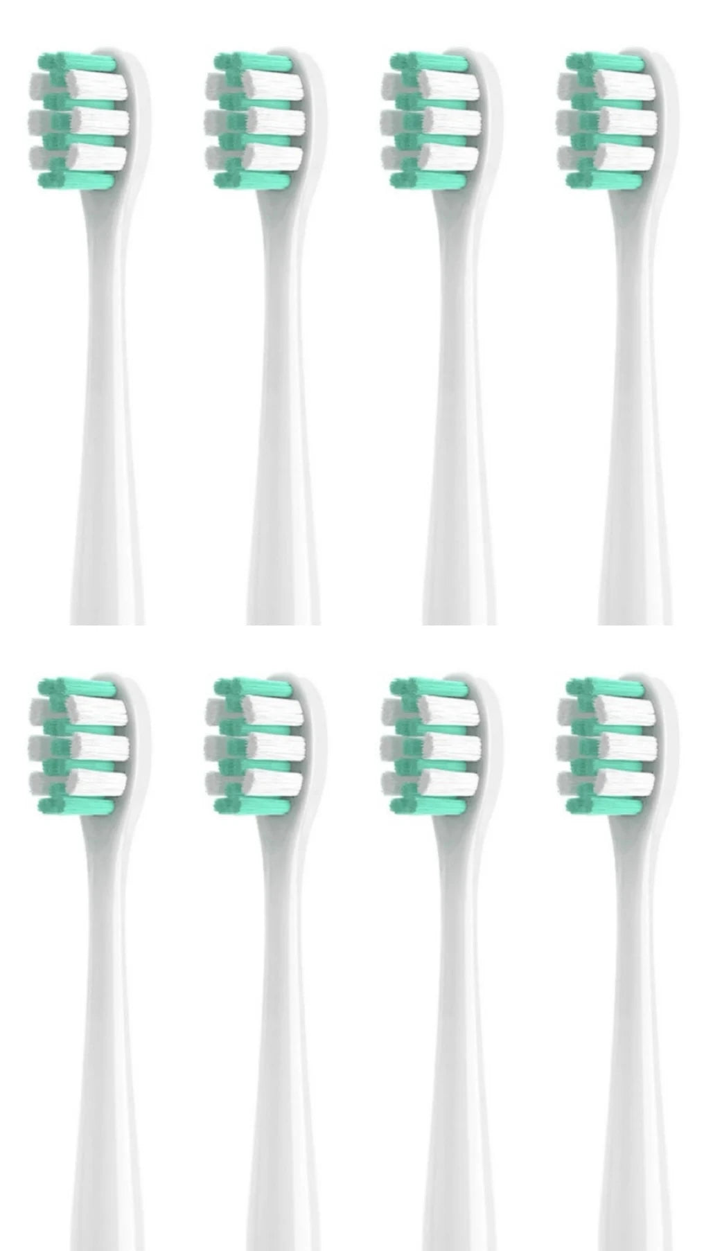 Tête de brosse à dents de rechange pour brosse à dents électrique sonique Nandme NX7000, tête de brosse à dents à poils souples DuPont, 4/8/16 pièces