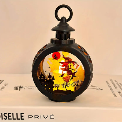 Lampe à Huile LED pour Halloween, Bougie d'Avertissement Électronique, Lanterne, Accessoires de ix, Ornements Shoes