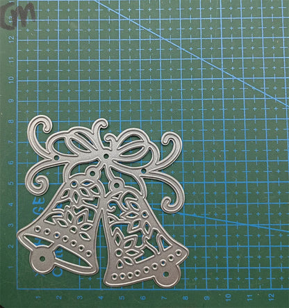 Matrices de découpe en métal cloche de noël, père noël ...