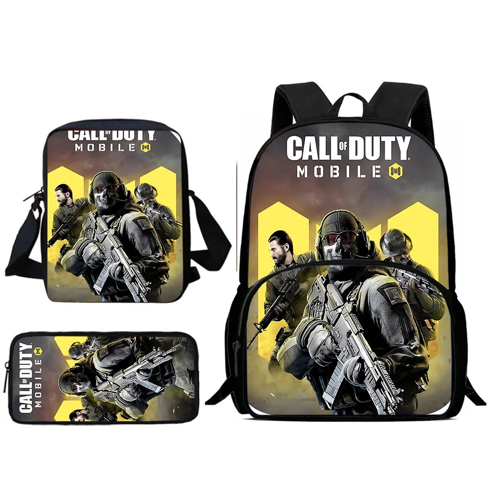 Sacs à dos  Calls of Duty, trousse à crayons,