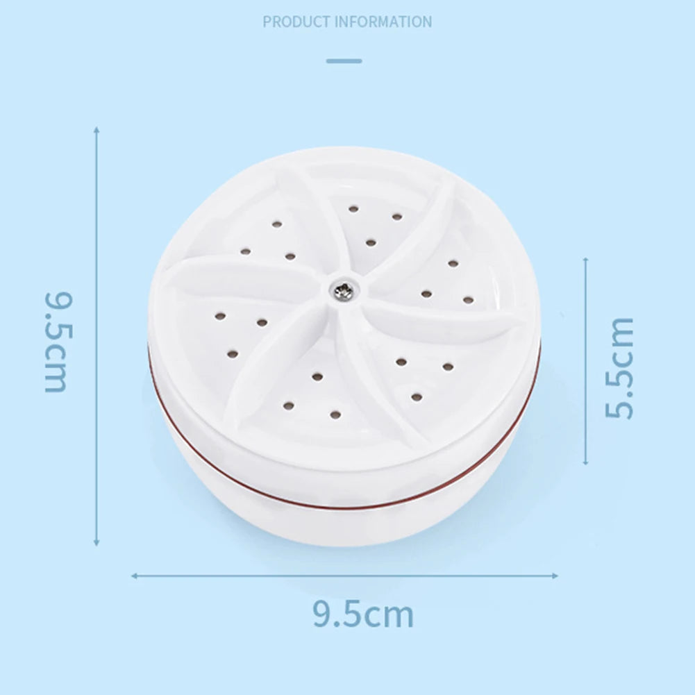 Machine à laver automatique à turbine rotative, lave-linge portable, mini machine à laver, bulle d'air, voyage, 40W