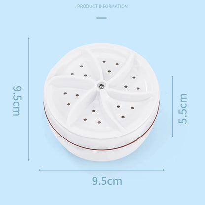 Machine à laver automatique à turbine rotative, lave-linge portable, mini machine à laver, bulle d'air, voyage, 40W