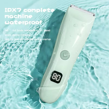 WAIKCanon-Tondeuse à cheveux électrique silencieuse pour bébé