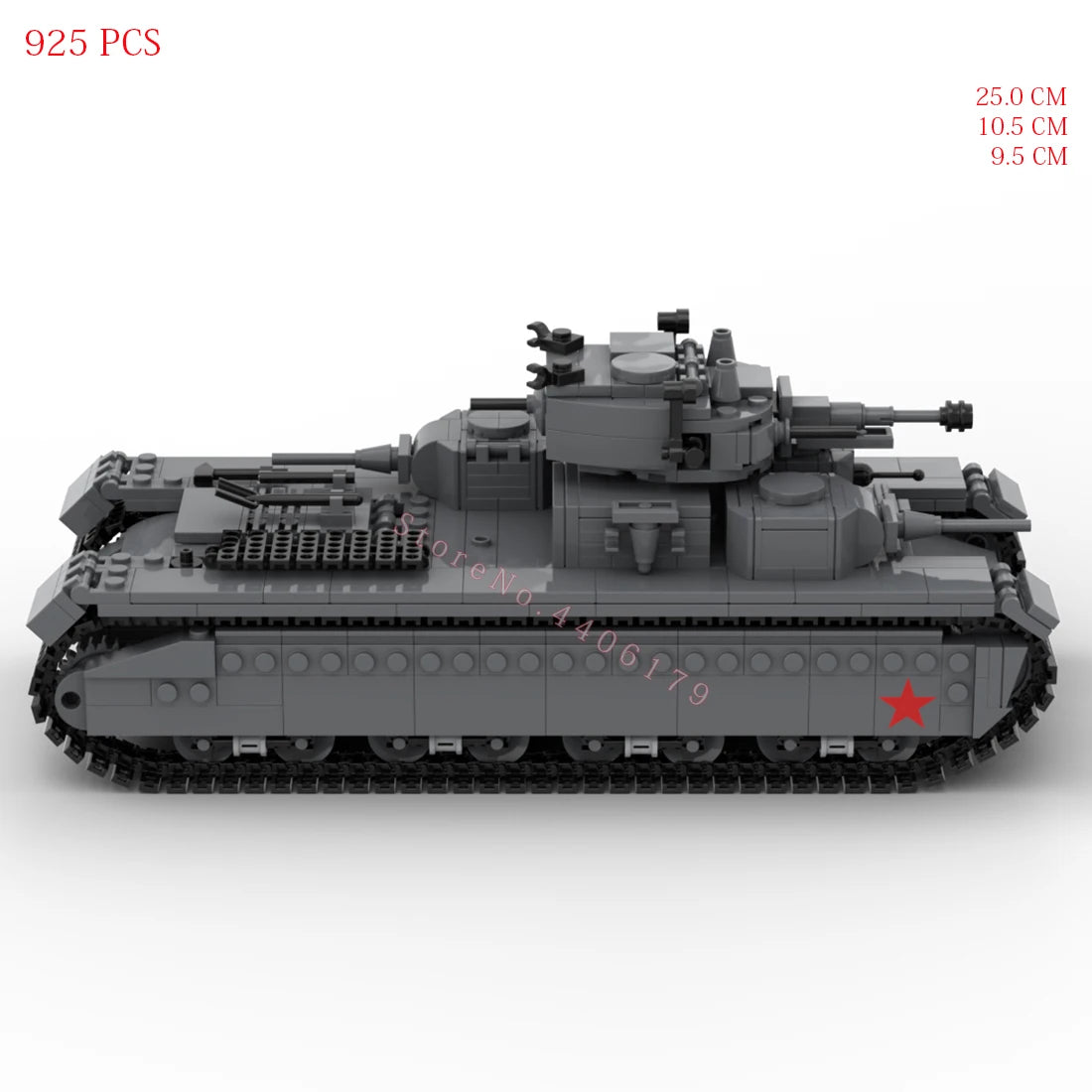 Militaire chaud seconde guerre mondiale armée de l'union soviétique T-35 char lourd bataille moscou armes de guerre équipement bloc de construction modèle brique jouets pour cadeau