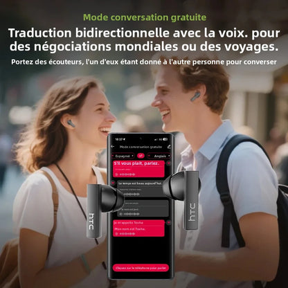 Ecouteurs Bluetooth HTC V6 TWS sport