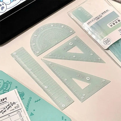 Ensemble de règles de 4 pièces/ensemble 15/20CM,