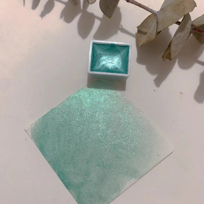 Ensemble de pigments d'interconnexion nacrés monochromes, fournitures d'art et de peinture, peinture à ongles, pigment décoratif solide, 2ml, 36 documents