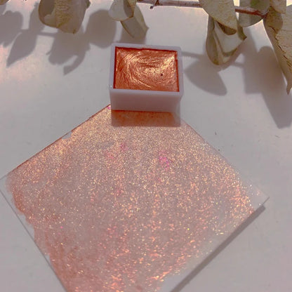 Ensemble de pigments d'interconnexion nacrés monochromes, fournitures d'art et de peinture, peinture à ongles, pigment décoratif solide, 2ml, 36 documents