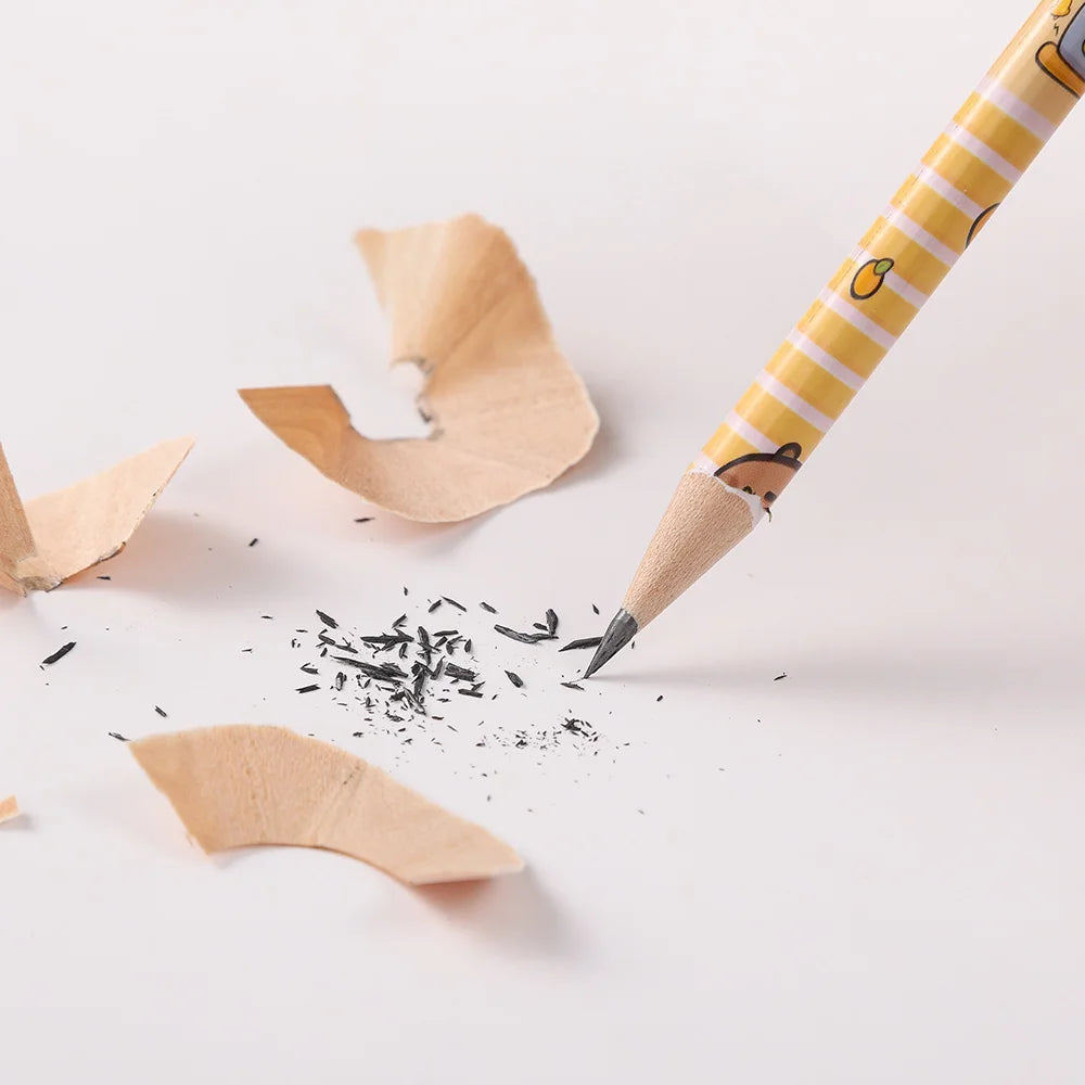 crayons HB  Capybara 12 crayons et taille-crayon