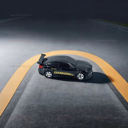 Mini voiture de course à dérive télécommandée 4WD, jouet de bureau tout-terrain à grande vitesse, cadeau pour garçons et enfants, 1/64