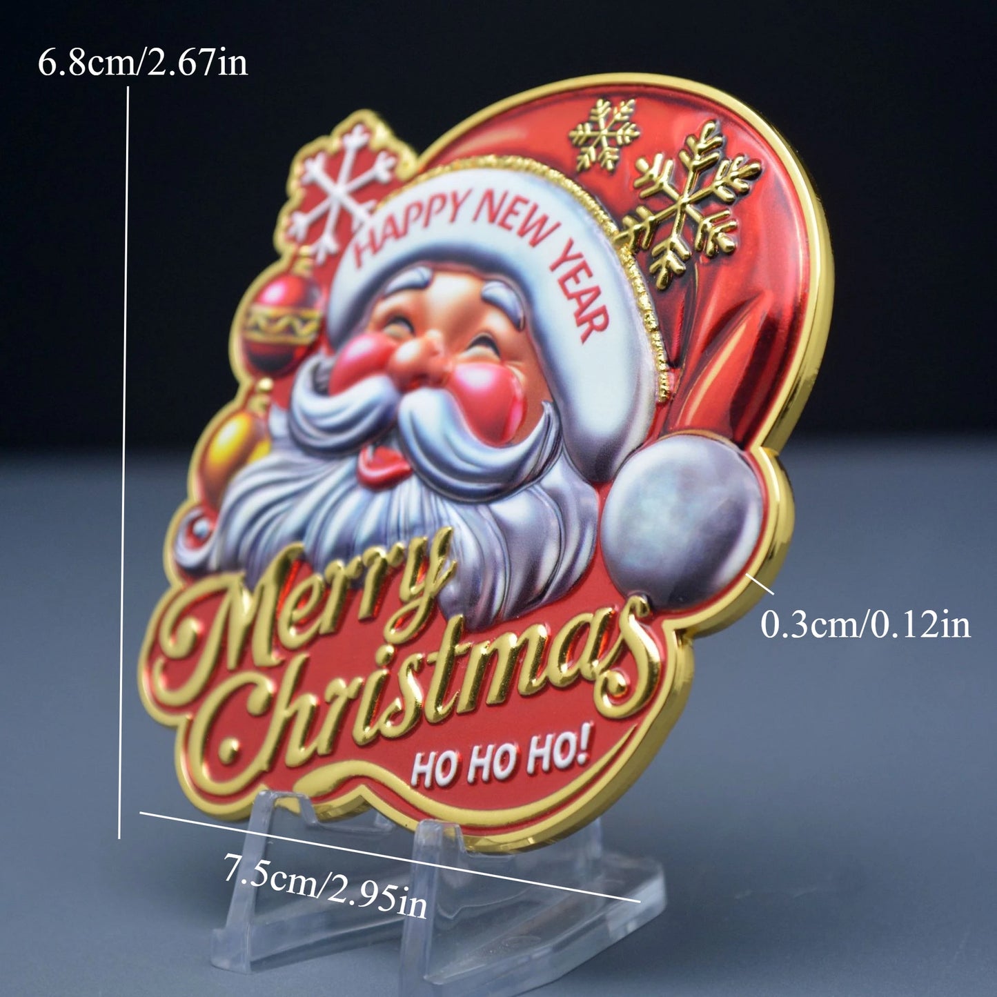 Aimants pour réfrigérateur, père Noël