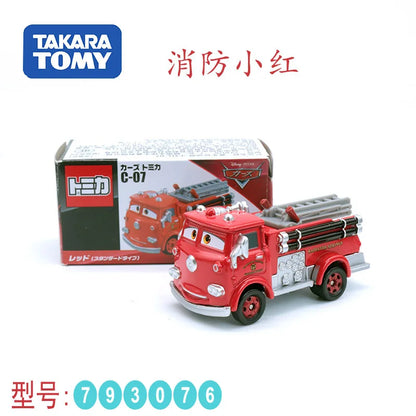 Tomy Tomica-Modèle de véhicule édition spéciale pour garçons, jouets moulés sous pression, voiture Tokyo, McQueen, Mater, Finn, McMissile, cadeau de collection, 1/64