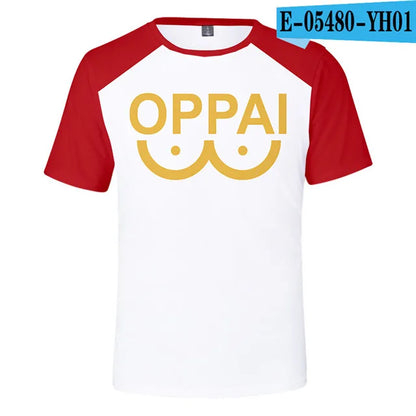 Sweat à capuche à manches longues pour hommes et femmes, impression numérique 3D, Anime Saitama Oppai, mode Harajuku, veste, Costume de Cosplay