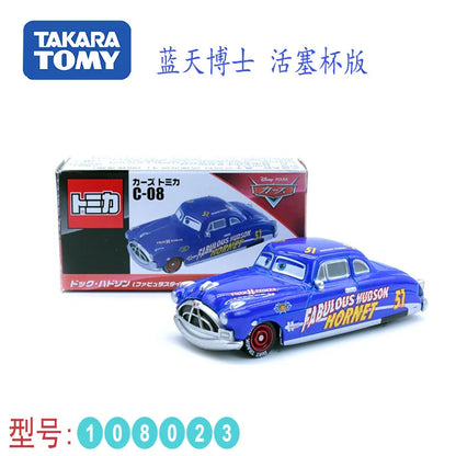 Tomy Tomica-Modèle de véhicule édition spéciale pour garçons, jouets moulés sous pression, voiture Tokyo, McQueen, Mater, Finn, McMissile, cadeau de collection, 1/64