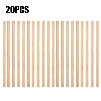 Crayons HB hexagonaux naturels en bois, 1 à 20 pièces,