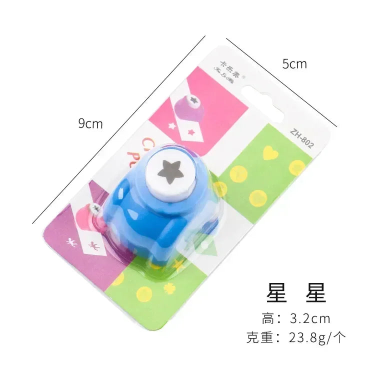 Scrapbook poinçons à la main coupe carte artisanat Mini impression papier poinçon bricolage fleur papier artisanat poinçon trou perforateur enfants jouet