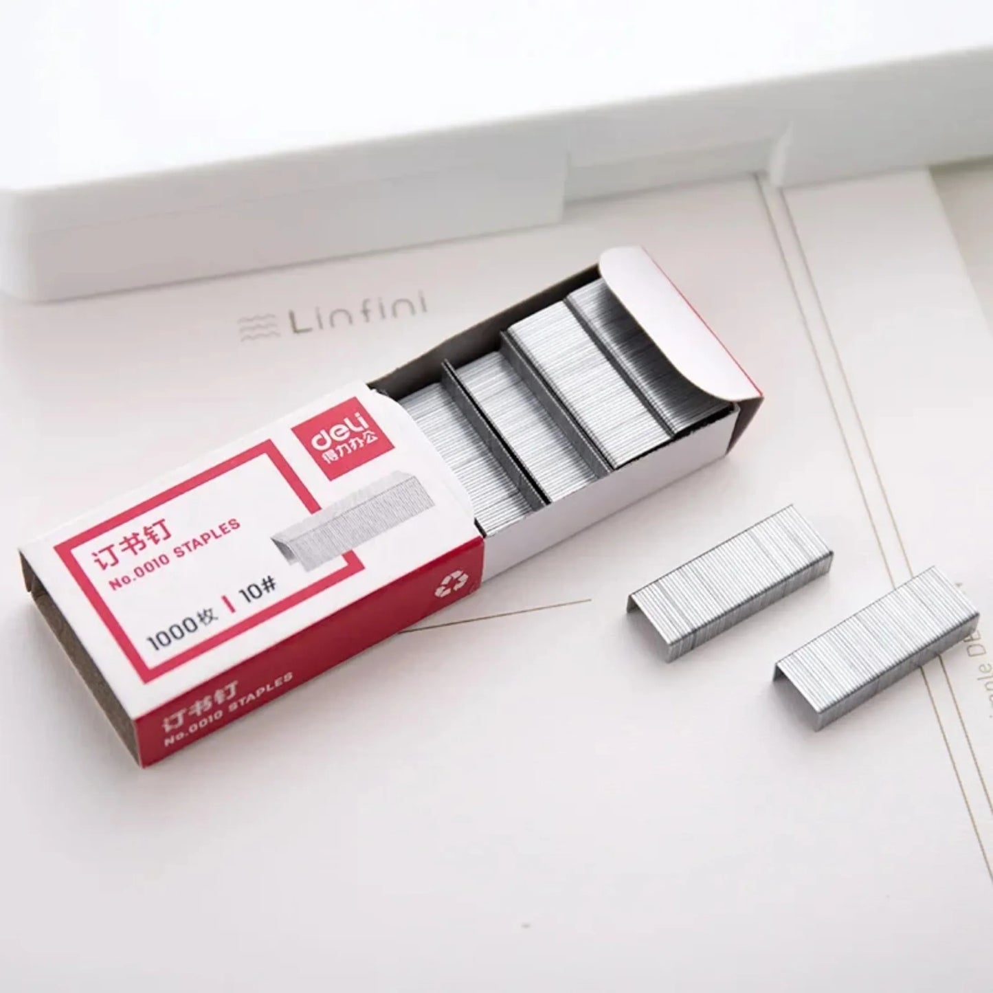 1000 pièces d'agrafes ensemble 10 #   12 #