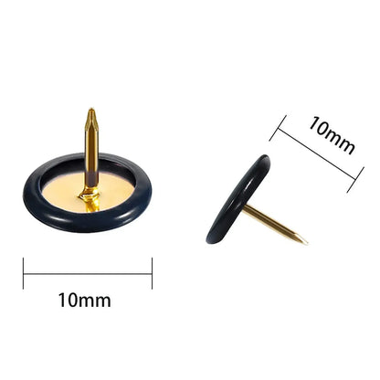 100 pièces bureau à domicile épingles à dessin colorées punaise punaise planche de liège punaise Photo mur carte marqueurs