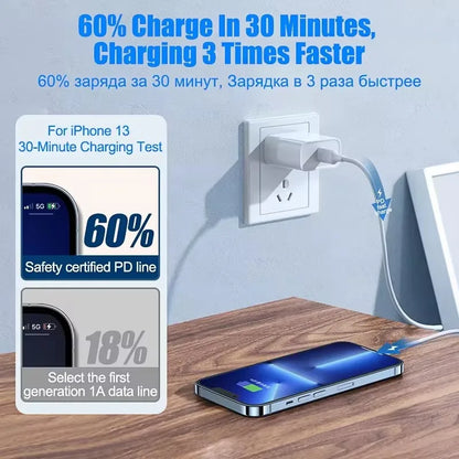 Câble USB C à charge rapide pour for iPhone
