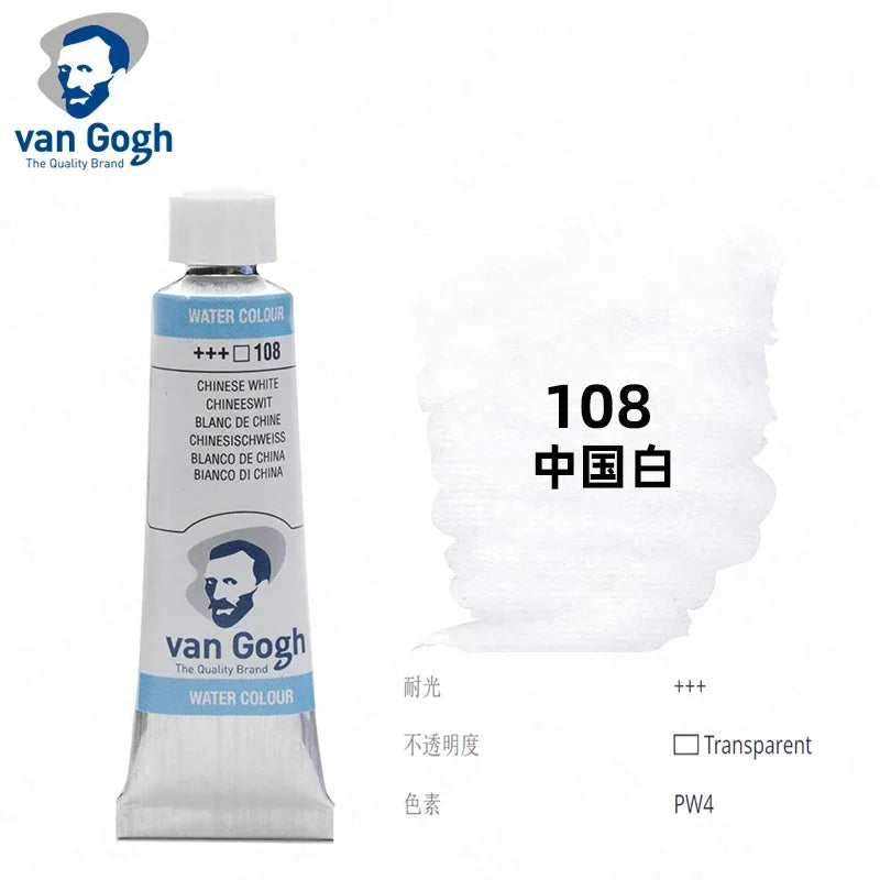 Talens Van Gogh – peinture aquarelle, Tube de 10ml,
