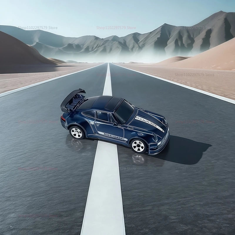 Mini voiture de course à dérive télécommandée 4WD, jouet de bureau tout-terrain à grande vitesse, cadeau pour garçons et enfants, 1/64