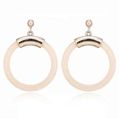 Boucles d'Oreilles promenales en Forme de Losange pour Femme, Bijou en Acrylique,