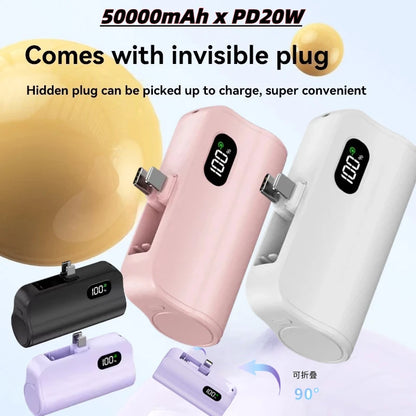 Batterie externe mini Capsule 50000mAh