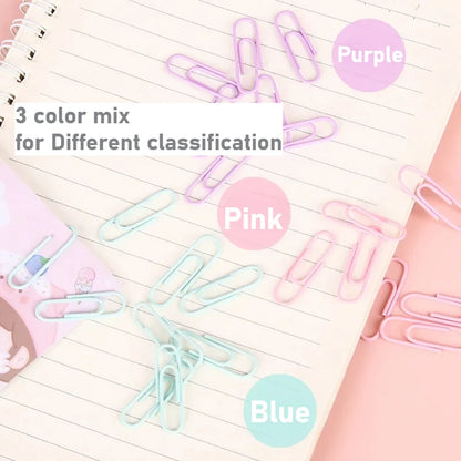 Trombones pour documents Morandi, fournitures de reliure à clip en métal, papier de test étudiant, classeur de factures, évaluaOffice, 28mm, 100 pièces par boîte