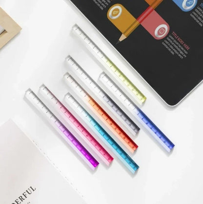 Règles droites transparentes de Style INS, 15cm 20cm 30cm,