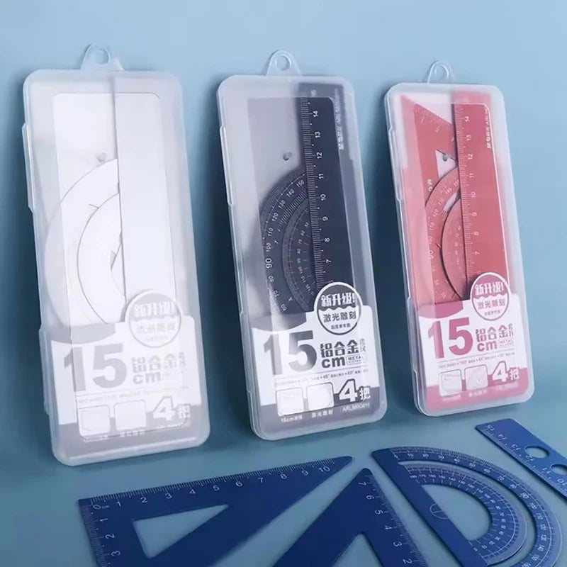 Ensemble de matériel de géométrie 4 en 1,