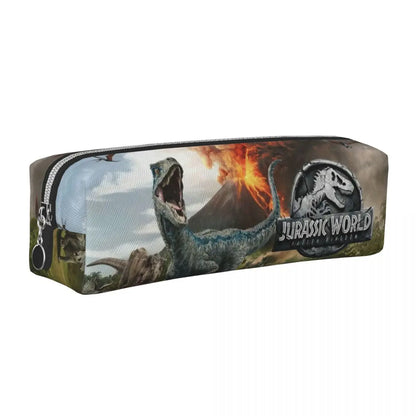 Jurassic World – trousses à crayons avec Logo dinosaure,