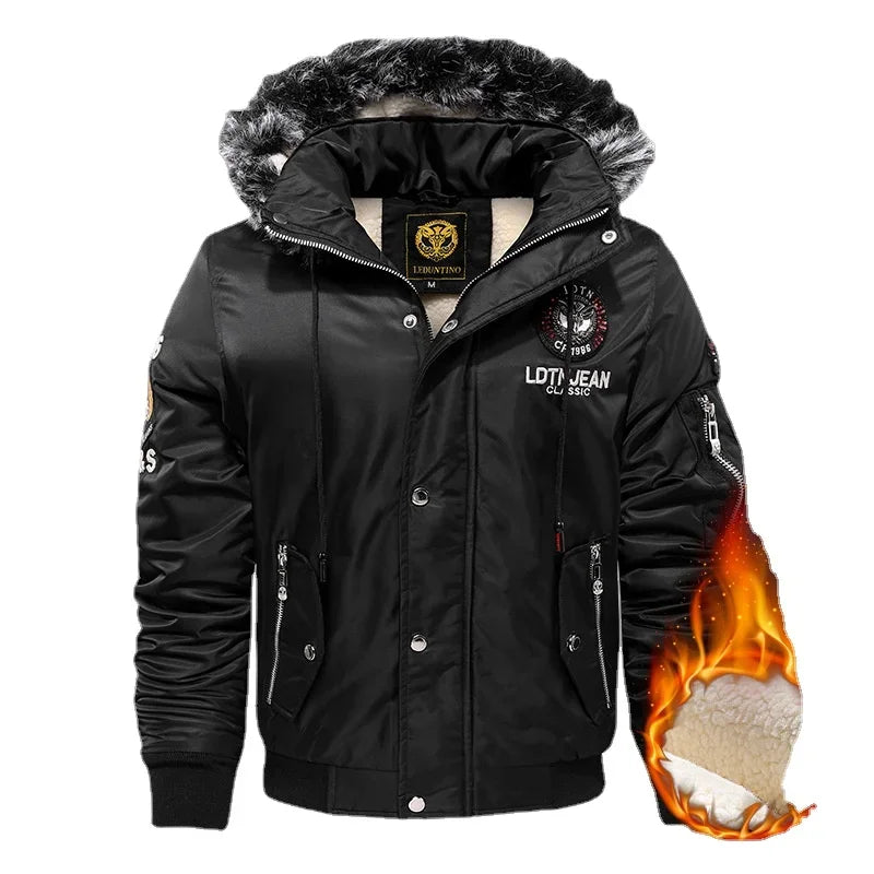 Doudounes à capuche Slim Fit pour hommes, Parkas Smile, Vêtements d'extérieur décontractés pour hommes, Chaud, Comb4, Hiver, Bonne qualité, Nouveau