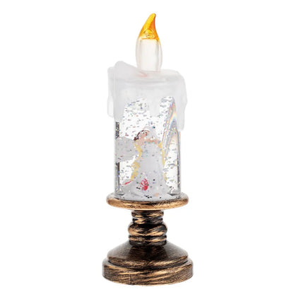Décorations de Noël chaudes, lampe à vent, bougie ci-après, boule de cristal, lumières, flocon de neige, boîte à musique, cadeau de Noël, scène de Gand